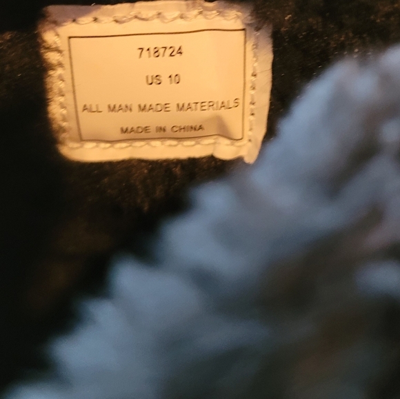 Tony Little Cheeks Dark Academia Whimsgoth Black Fit Body Sport Boots  Size 10 - Picture 9 of 9